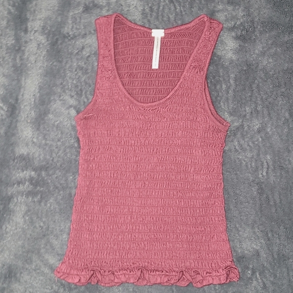 Fuschia Colored Tank Top - Picture 1 of 2